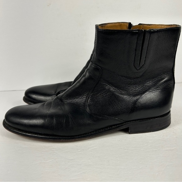 ❤️ Florsheim Men's Classic Black Leather Boots - Picture 6 of 9